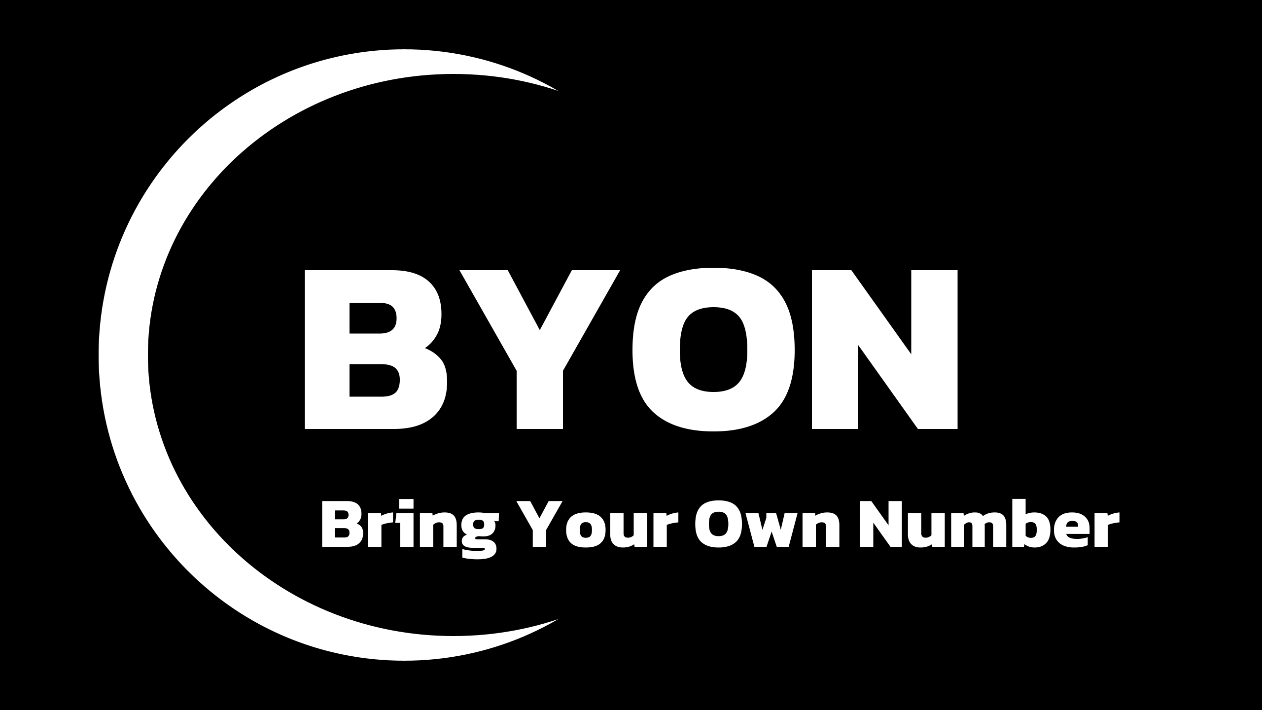 Banner from the BYON (Bring Your Own Number) YouTube channel